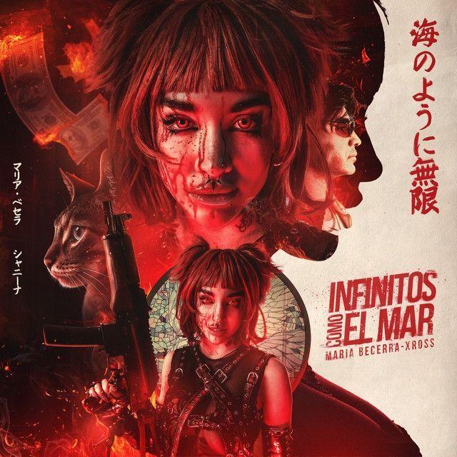 Capa do Single/EP "INFINITOS COMO EL MAR (part. XROSS)", de Maria Becerra