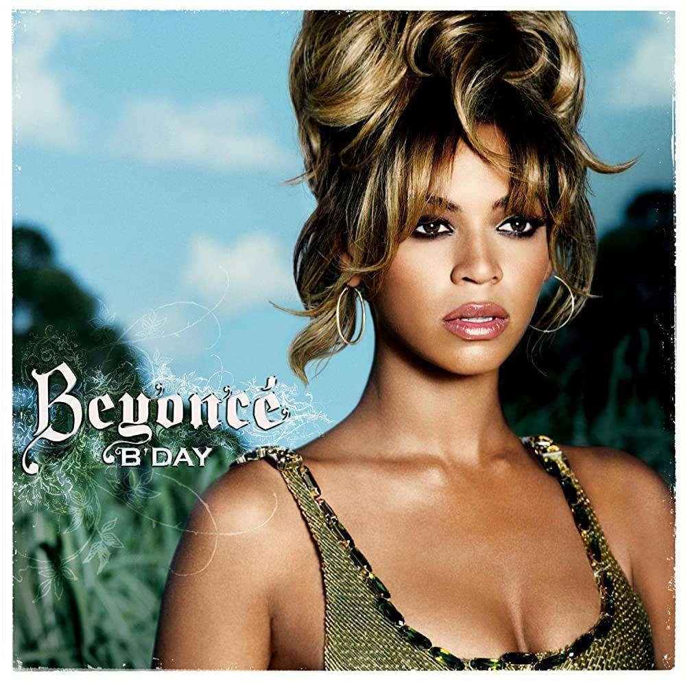 Capa do álbum "B'day", de Beyoncé