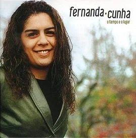 Portada de Álbum "O Tempo e o Lugar", de Fernanda Cunha