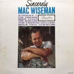 Capa do álbum "Sincerely", de Mac Wiseman
