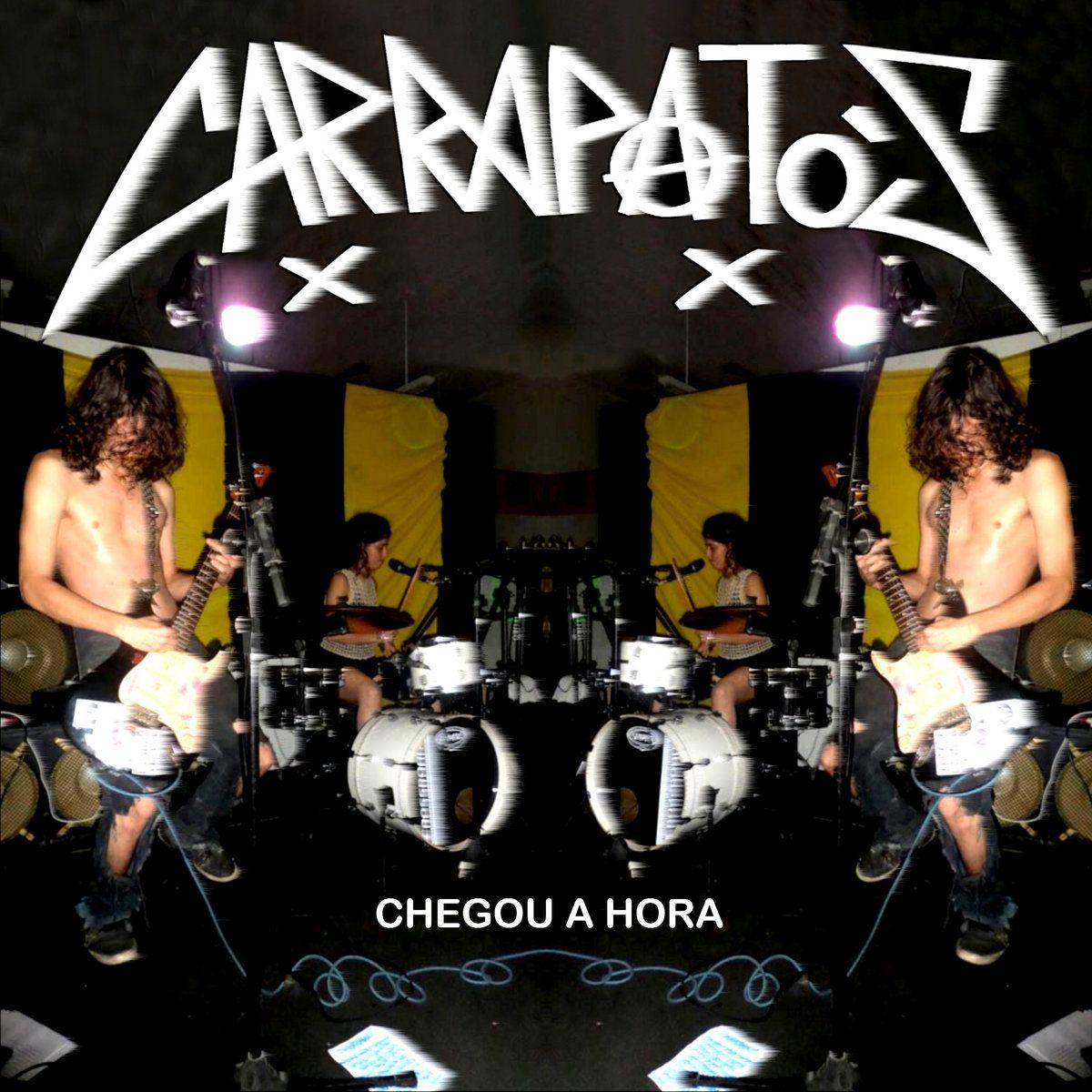 Capa do Single/EP "Chegou a Hora", de Carrapato's