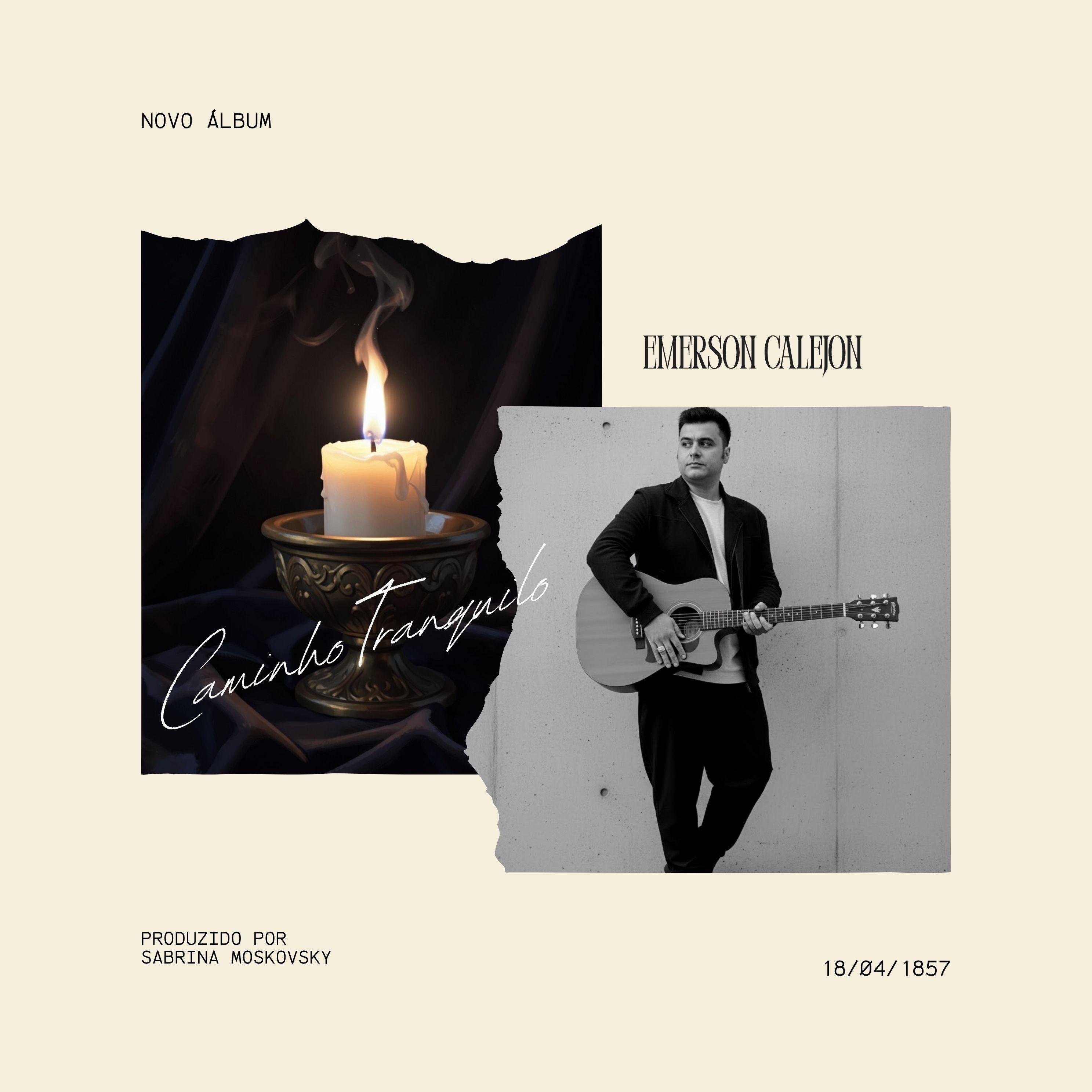 Portada del álbum "Caminho Tranquilo", de Emerson Calejon