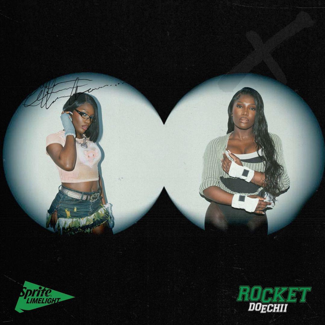 Capa do álbum "Rocket", de Doechii