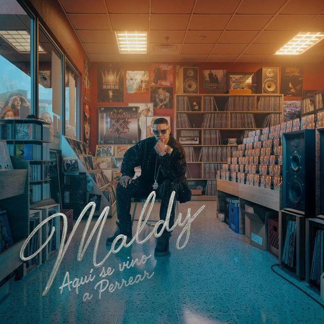 Portada de Álbum "Aquí Se Vino A Perrear", de Maldy