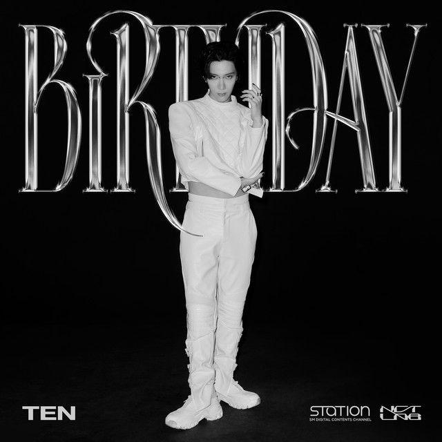 Capa do Single/EP "Birthday - SM STATION : NCT LAB", de TEN