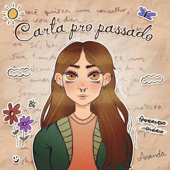 Capa do Single/EP "Carta Pro Passado", de Ananda (BR)