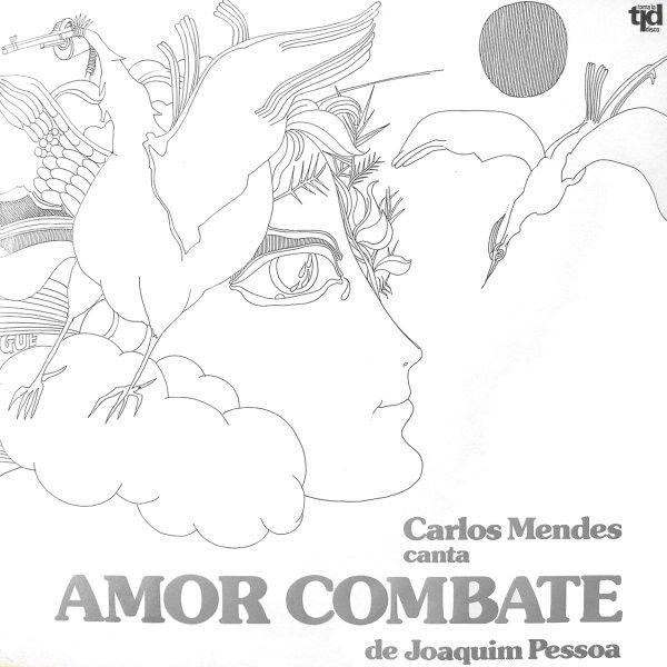 Portada de Álbum "Canta Amor Combate, de Joaquim Pessoa", de Carlos Mendes
