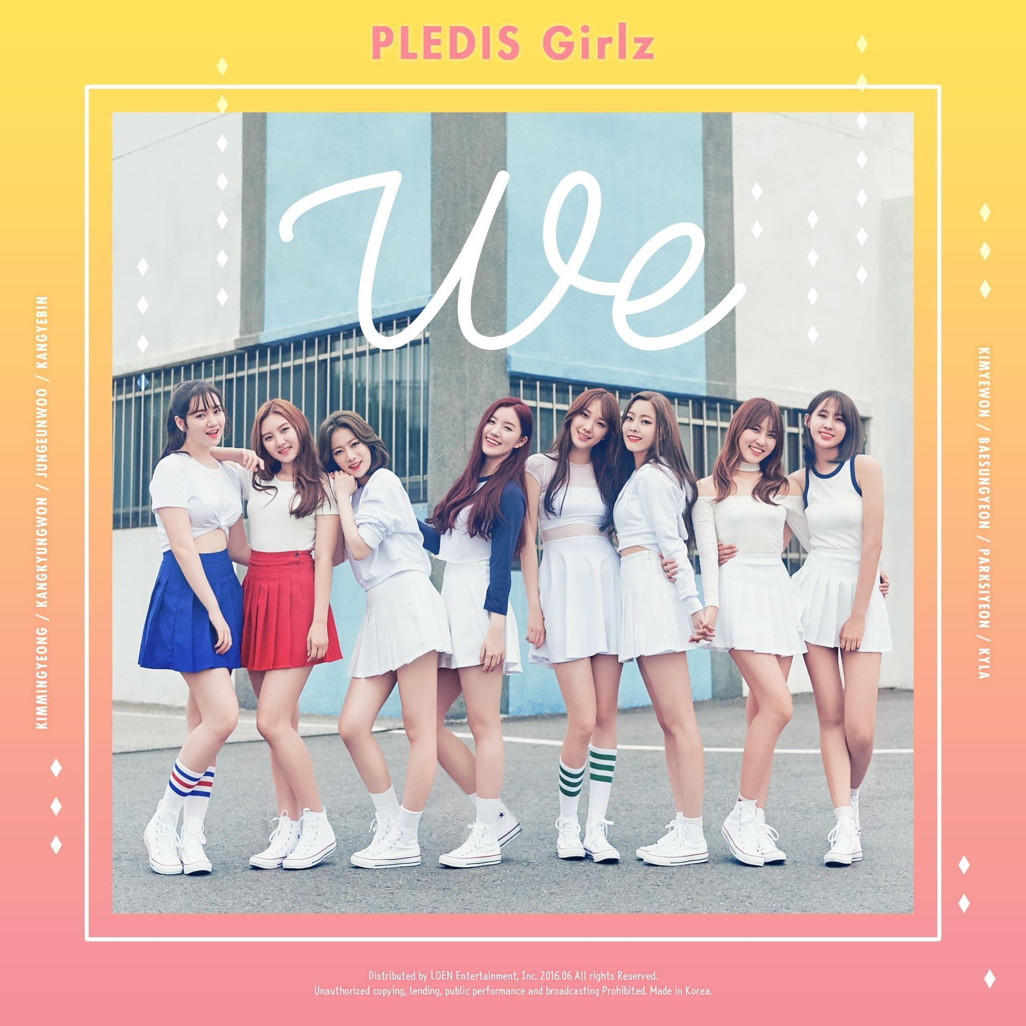 Capa do Single/EP "We", de Pristin