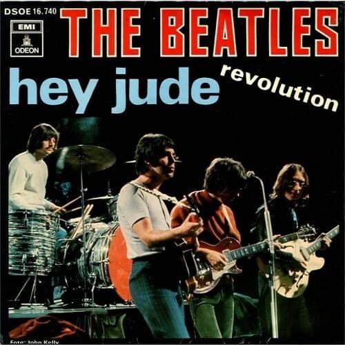 Portada del álbum "Hey Jude / Revolution", de The Beatles