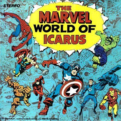 Capa do Álbum "The Marvel World Of Icarus", de Icarus
