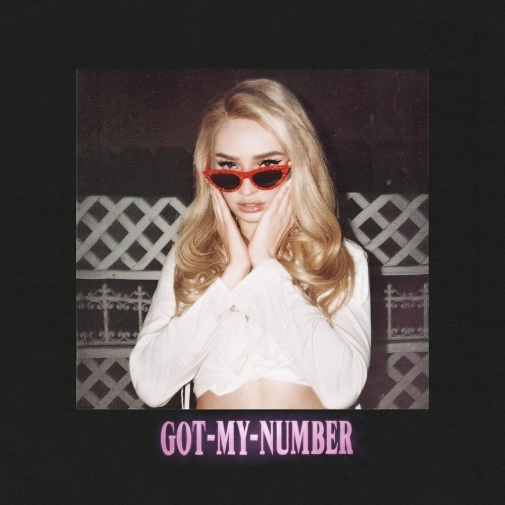 Capa do álbum "Got My Number", de Kim Petras