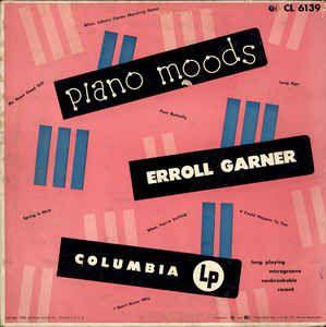 Portada del álbum "Piano Moods", de Erroll Garner