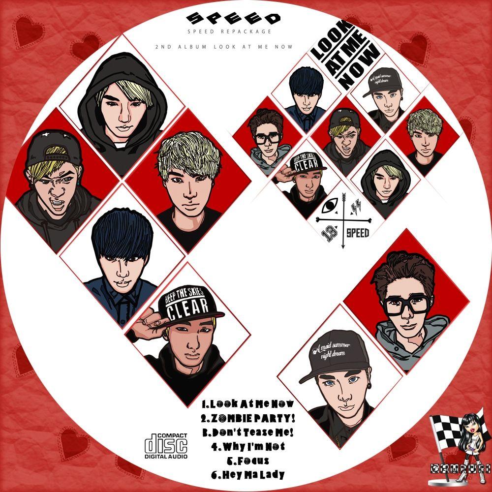 Portada de Álbum "Look At Me Now", de SPEED (K-Pop)
