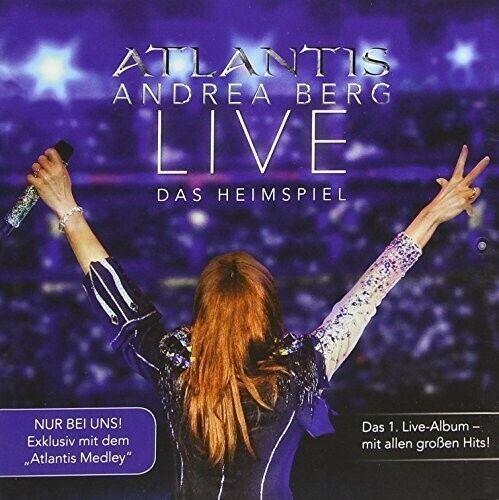 Capa do Álbum " Atlantis - Live - Das Heimspiel.", de Andrea Berg