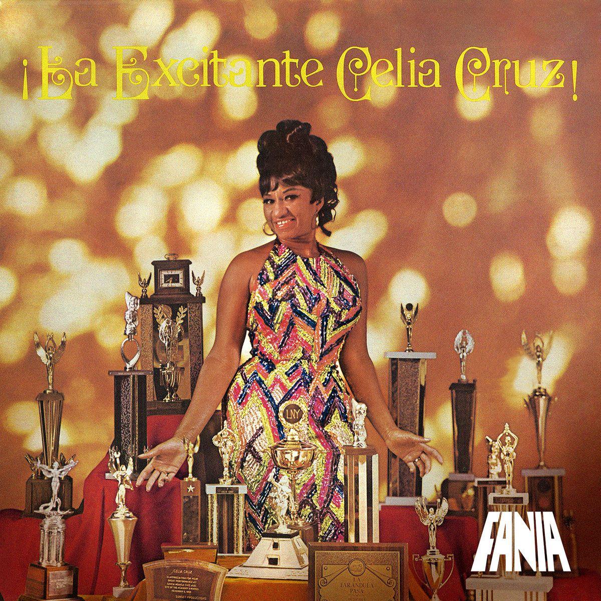 Capa do álbum "La Excitante", de Celia Cruz