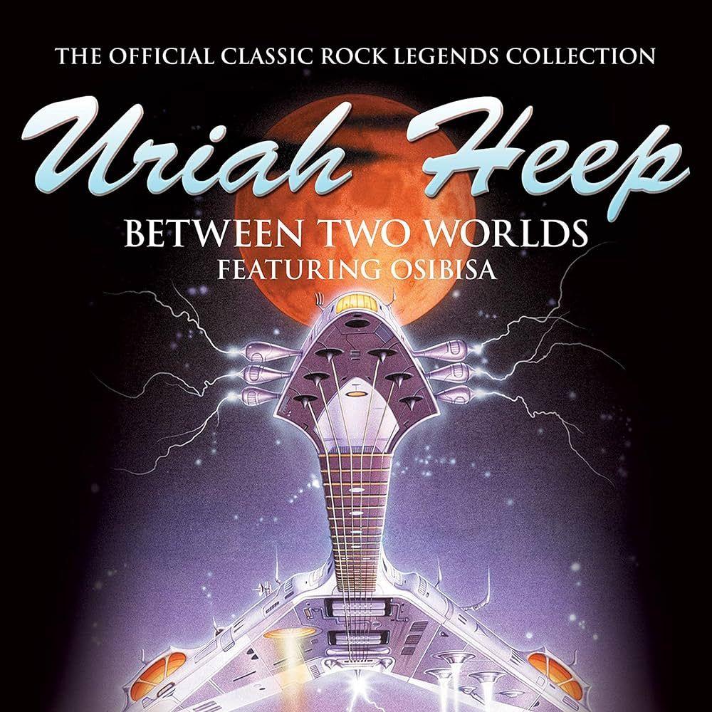Portada del álbum "Between Two Worlds ", de Uriah Heep