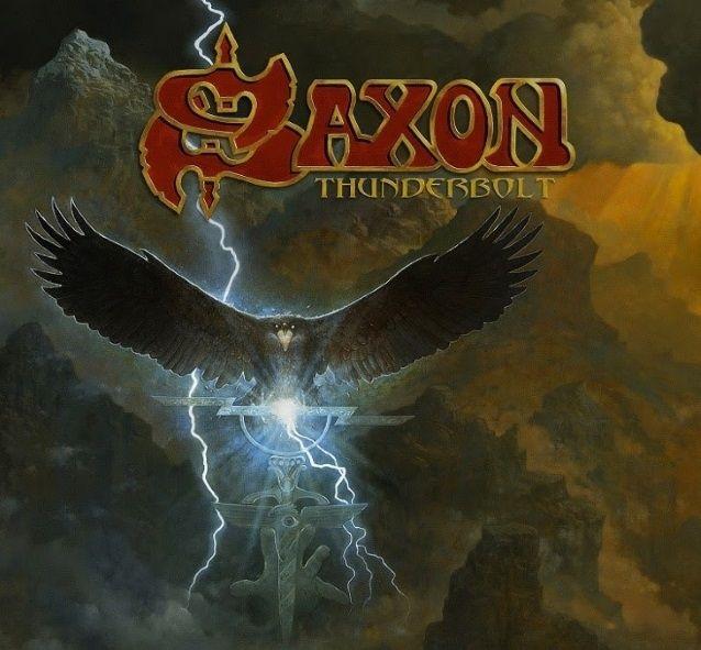 Capa do Álbum "Thunderbolt", de Saxon