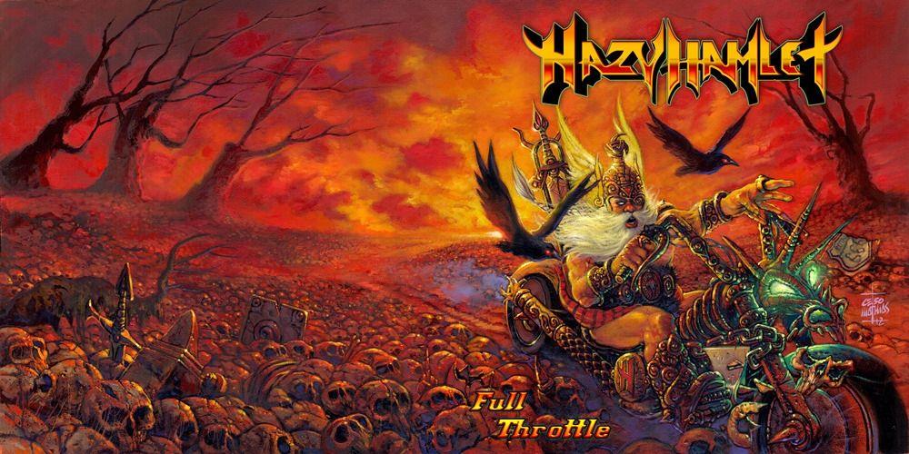 Portada de Álbum "Full Throttle", de Hazy Hamlet