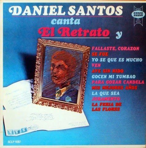 Portada de Álbum "Canta El Retrato", de Daniel Santos