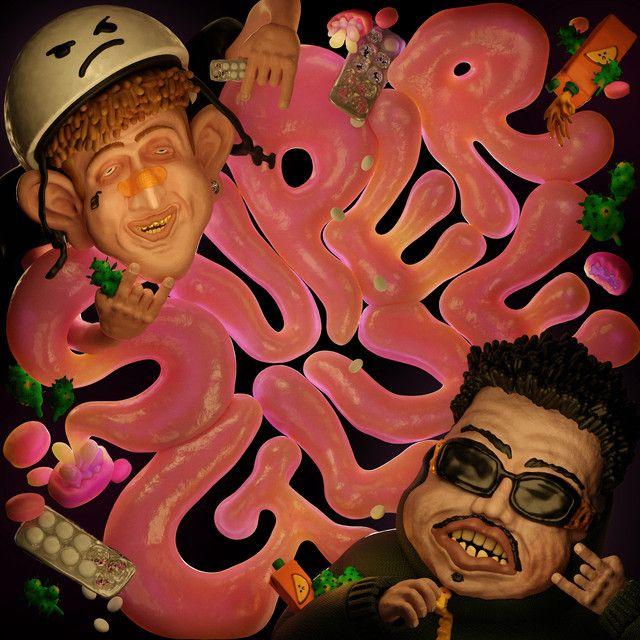 Portada de Álbum "Superglue ", de DILLOM