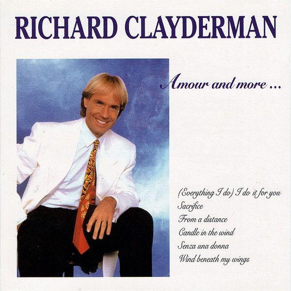 Portada de Álbum "Amour And More", de Richard Clayderman