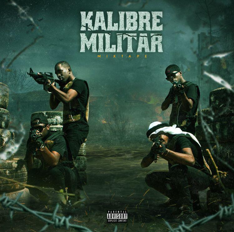 Portada de Álbum "Kalibre Militar", de Exército de Rimas