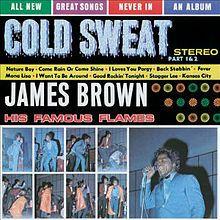 Portada del álbum "Cold Sweat", de James Brown