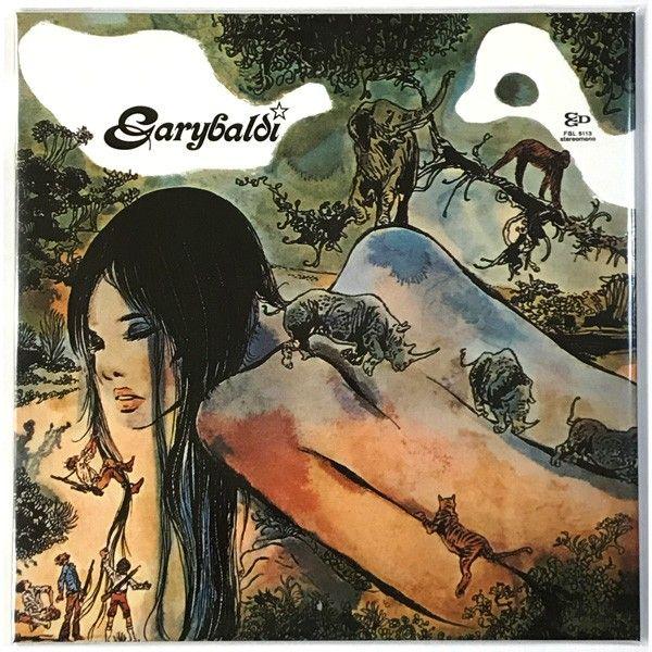 Portada de Álbum "Nuda", de Garybaldi