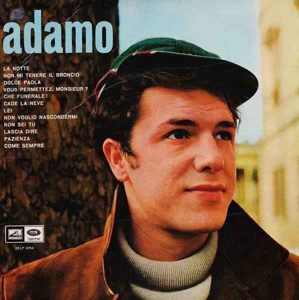 Portada de Álbum "Adamo", de Salvatore Adamo