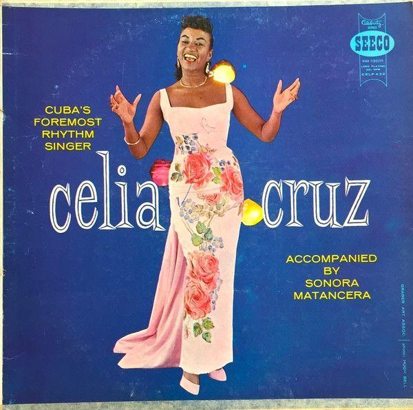 Capa do álbum "Cuba's Foremost Rhythm Singer", de Celia Cruz