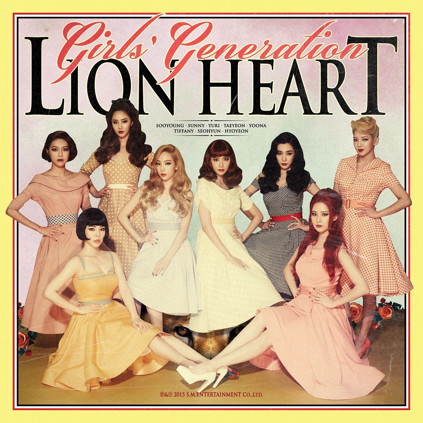 Portada de Álbum "Lion Heart", de Girls' Generation