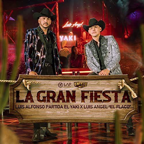 Portada de Álbum "La Gran Fiesta", de Luis Alfonso Partida (El Yaki)