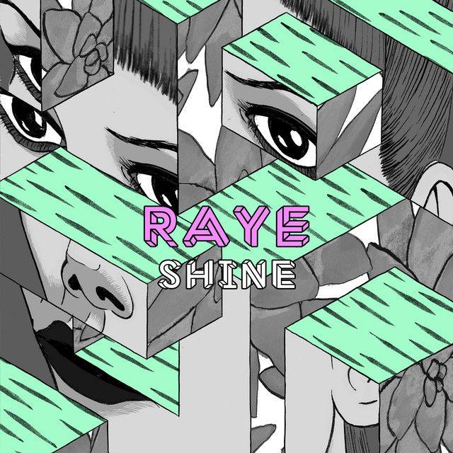 Capa do álbum "Shine", de RAYE