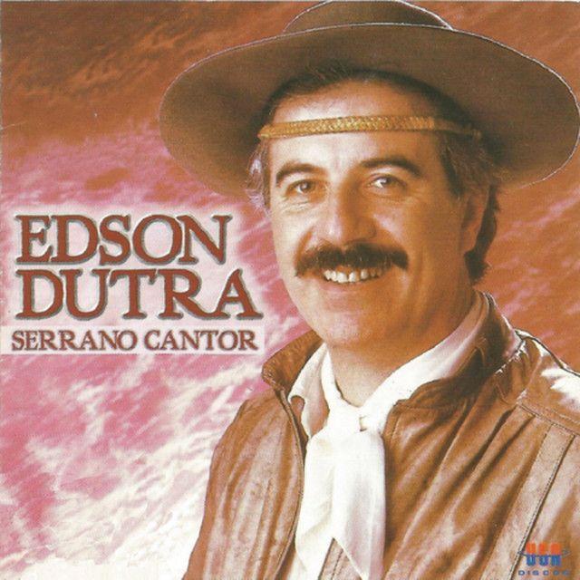 Capa do Álbum "Serrano Cantor", de Edson Dutra