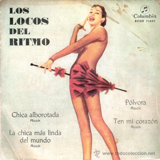 Portada de Sencillo/EP "Chica Alborotada", de Los Locos Del Ritmo