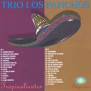 Portada de Álbum "Tropicalientes", de Los Panchos