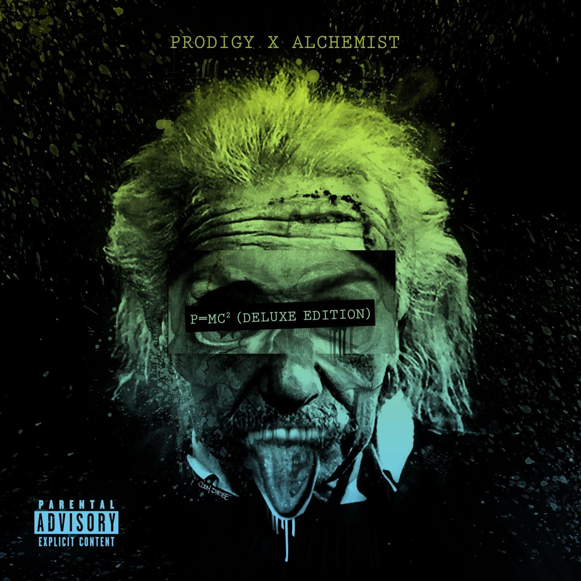 Portada de Álbum "Albert Einstein: P=mc2 (Deluxe Edition) (feat. Prodigy)", de The Alchemist