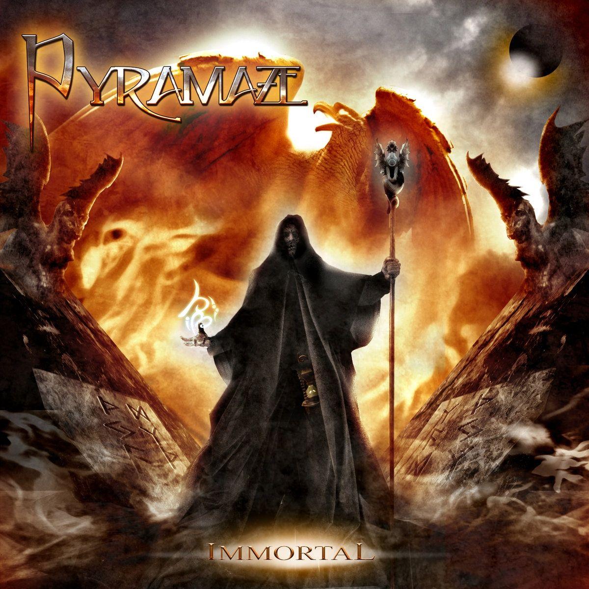 Capa do Álbum "Immortal", de Pyramaze