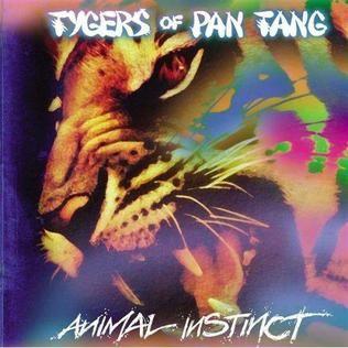Portada de Álbum "Animal Instinct", de Tygers of Pan Tang