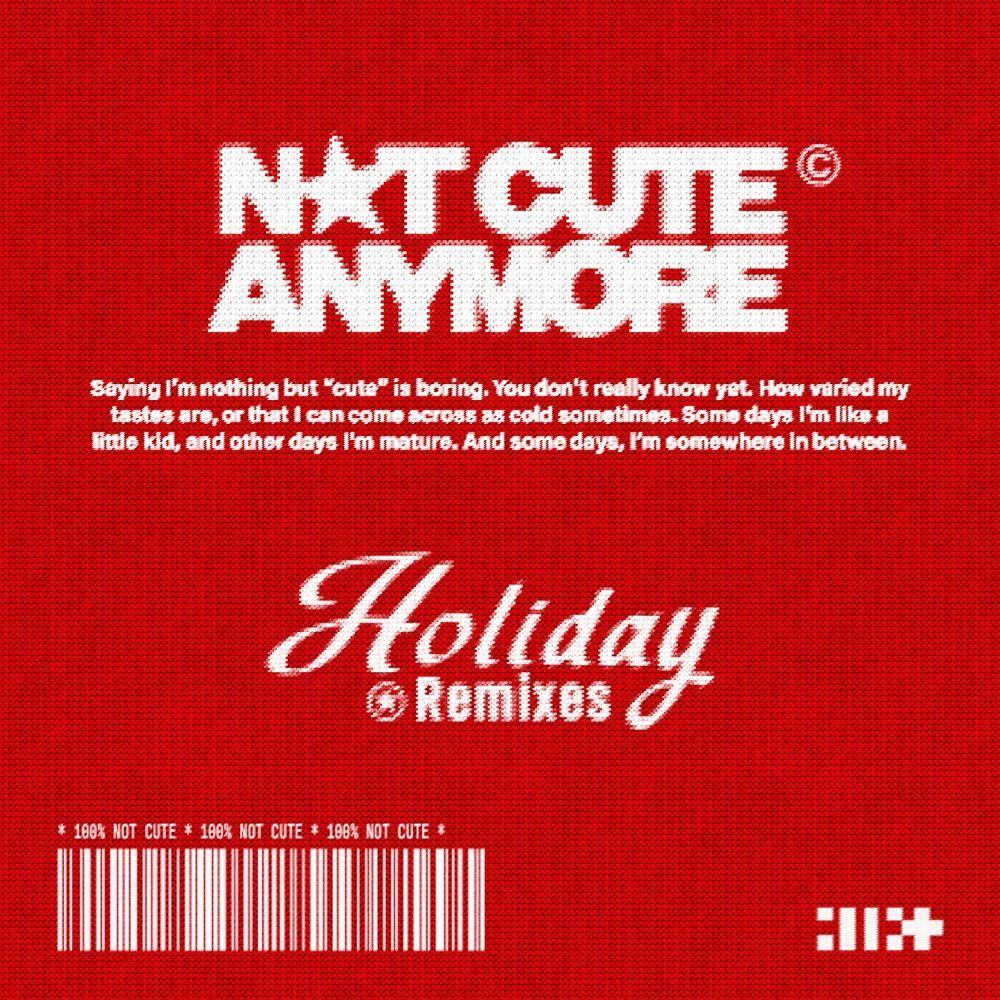 Capa do Single/EP "NOT CURE ANYMORE (Holidays Remixes)", de ILLIT