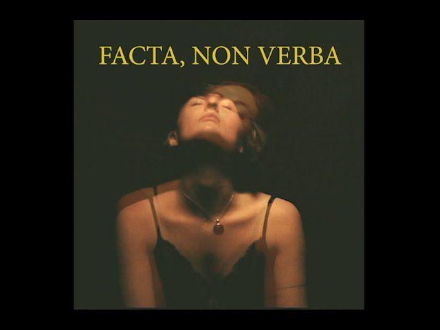 Portada de Sencillo/EP "Facta, Non Verba", de Lady Dan