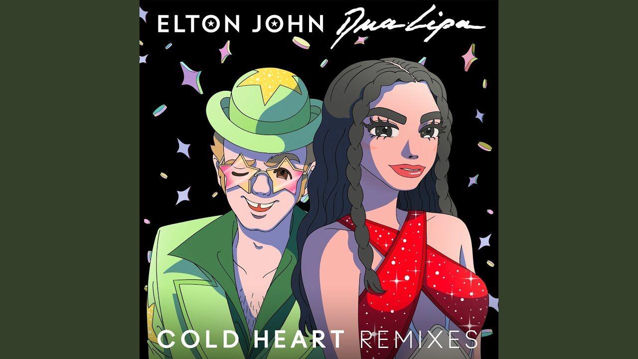 Capa do álbum "Cold Heart (PS1 Remix)", de Dua Lipa