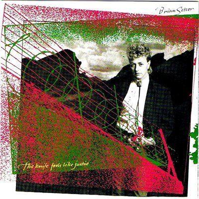 Portada de Álbum "The Knife Feels Like Justice", de Brian Setzer