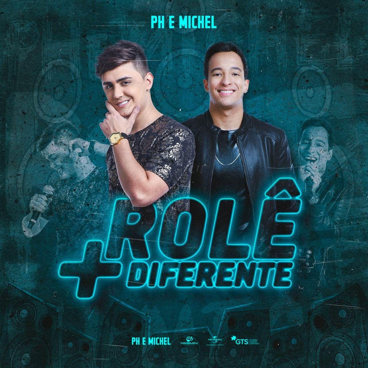 Portada de Sencillo/EP "Rolê + Diferente", de PH e Michel