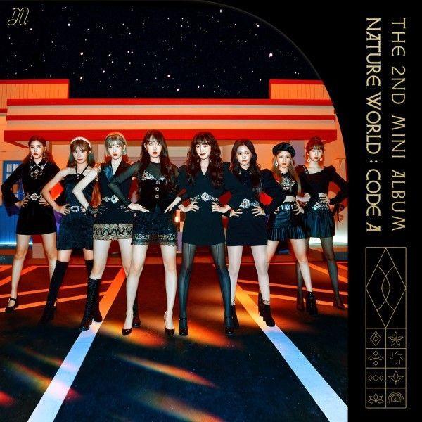 Portada de Sencillo/EP "Nature World: Code A", de NATURE (K-pop)