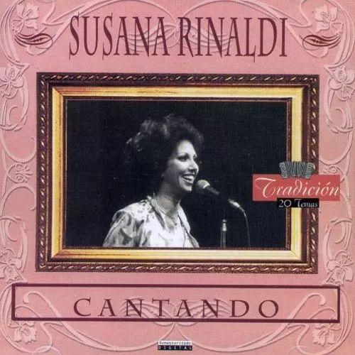 Portada de Álbum "Cantando  ", de Susana Rinaldi