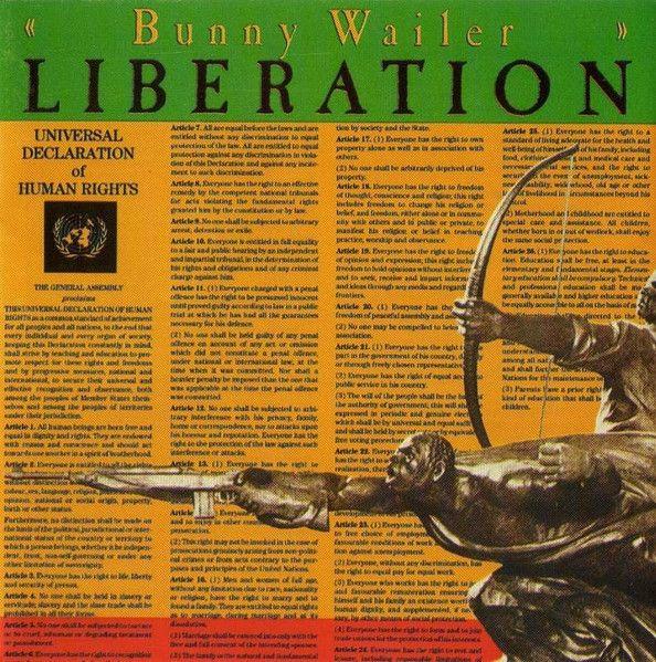 Portada de Álbum "Liberation", de Bunny Wailer