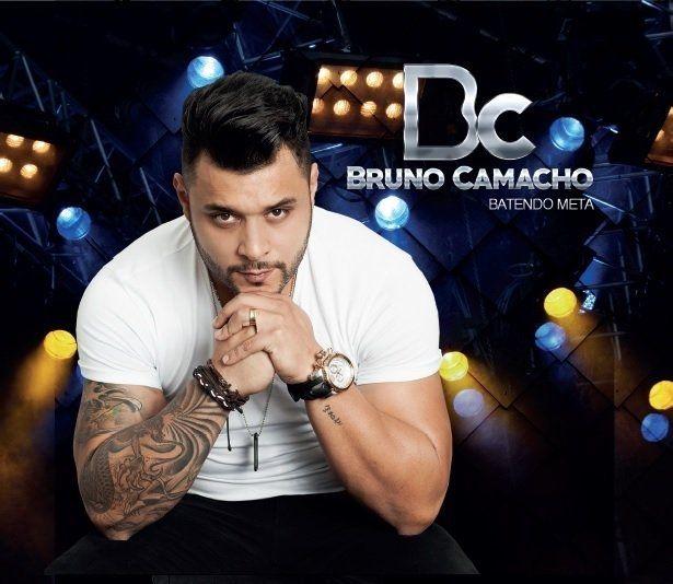 Capa do Álbum "Batendo Meta", de Bruno Camacho