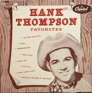 Portada de Álbum "Favorites", de Hank Thompson