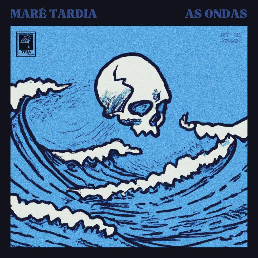 Capa do Single/EP "As Ondas", de Maré Tardia